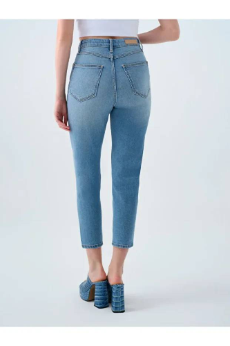 Resim Loft Mom Kadın Jean Pantolon Lf2038773