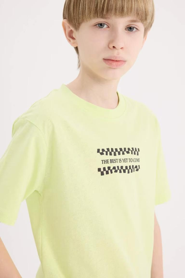 Resim Defacto Erkek T-shirt D8462AX/GN1107