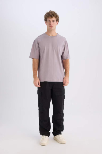 Resim Defacto Erkek  T-shirt D6070AXPR326