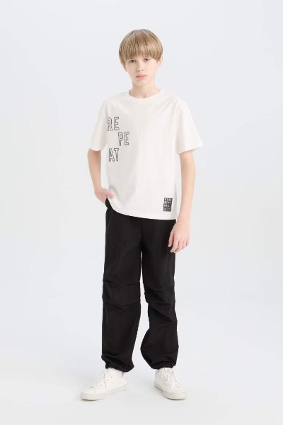 Resim Defacto Erkek Çocuk Kısa Kol T-shirt D9505A8/WT32
