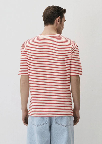 Resim Mavi Regular Erkek  T-shirt M0612599-70967