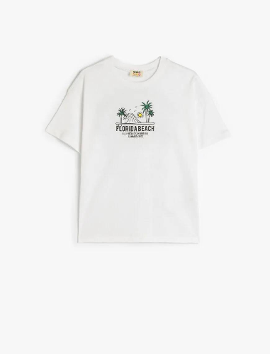 Resim Koton Erkek Çocuk T-shirt 5SKB10114TK