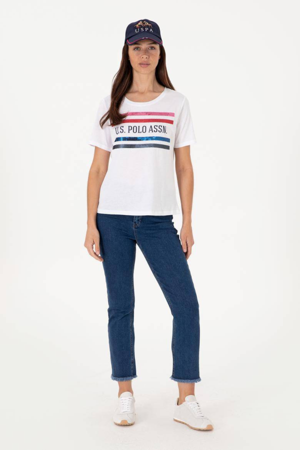 Resim U.S. Polo Assn Kadın T-Shirt 2104036 Sılot
