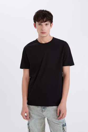 Resim Defacto Erkek  T-shirt D5481AXBK81