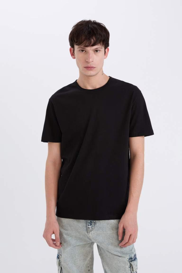 Resim Defacto Erkek  T-shirt D5481AXBK81