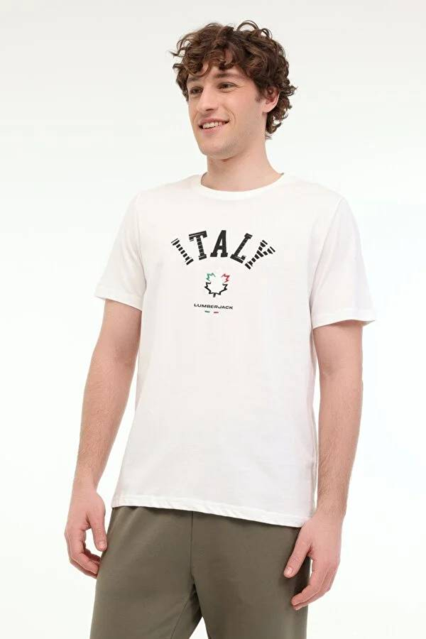 Resim Lumberjack Erkek T-shirt