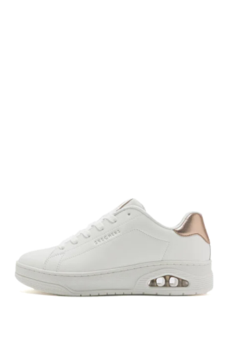Resim Skecherks Uno Court - Courted Air Kadın Spor Ayakkabı 177700 Wht