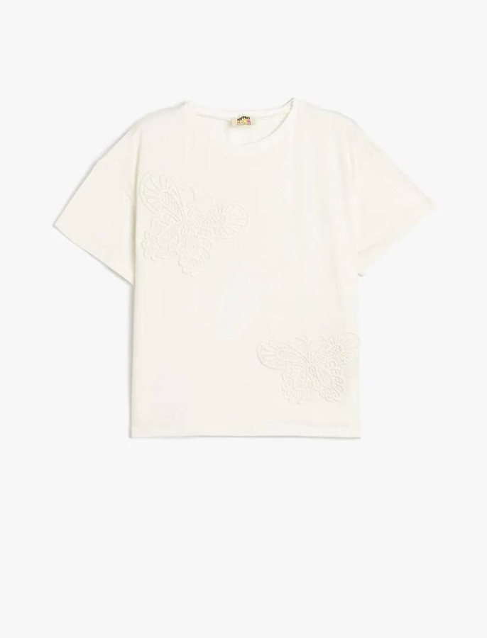 Resim Koton Kız Çocuk T-shirt 5SKG10090AK