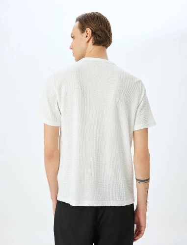 Resim Koton Erkek T-shirt 5SAM10022HK