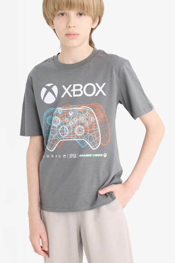 Resim Defacto Erkek Çocuk Kısa Kol T-shirt E4828A8GR449