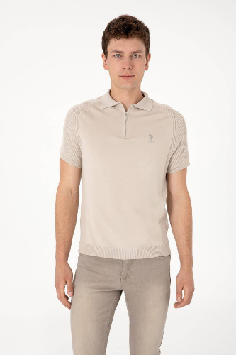 Resim U.S. Polo Assn Erkek Triko T-shirt 2100084 Helın-K