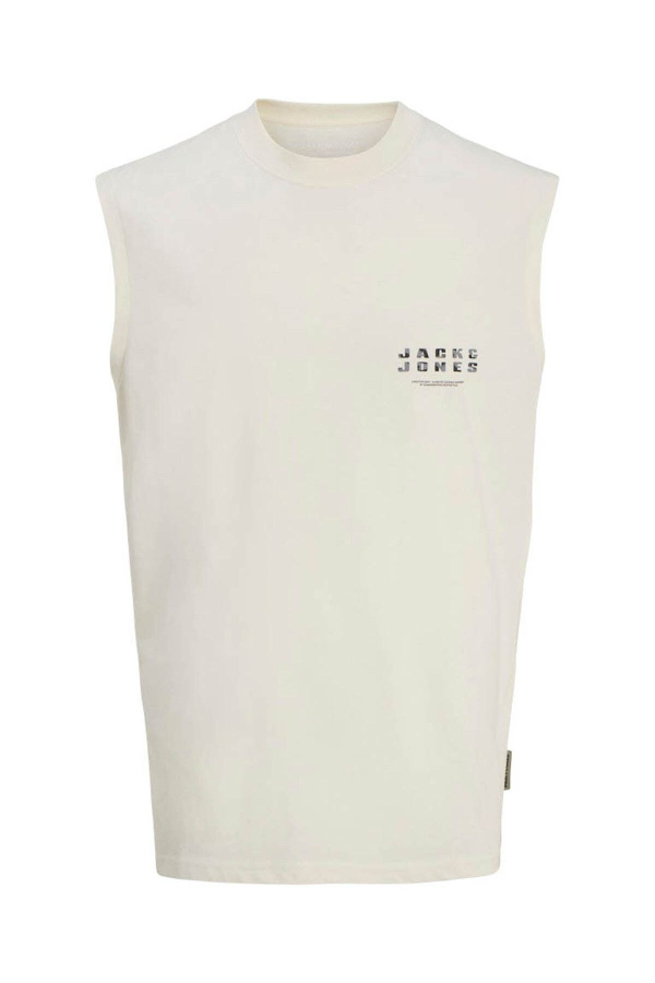 Resim Jack & Jones Jcorecharge Front Brandıng Tank Top Erkek T-shirt 12274740