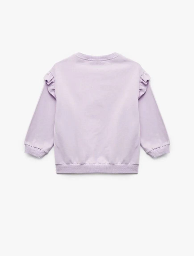 Resim Koton Kız Bebek Sweat 6Wmg10015Ak