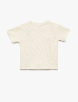 Resim Koton Erkek Bebek T-shirt 5SMB10341TK