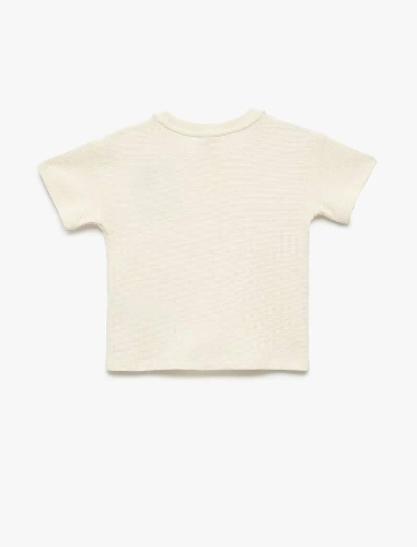 Resim Koton Erkek Bebek T-shirt 5SMB10341TK