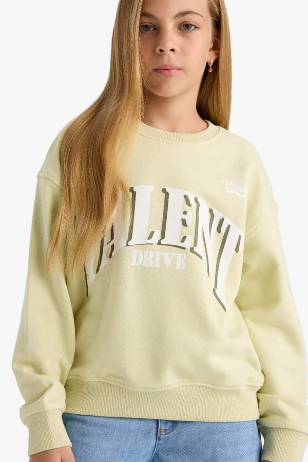 Resim Defacto Kız Çocuk  Sweat E6760A8/GN1236