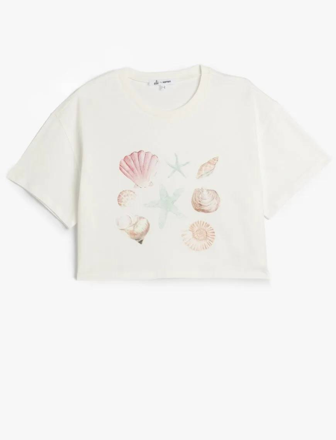 Resim Koton Kadın T-shirt 5SAL10252IK