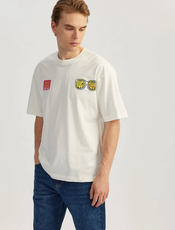 Resim Koton Erkek T-shirt 5SAM10082HK