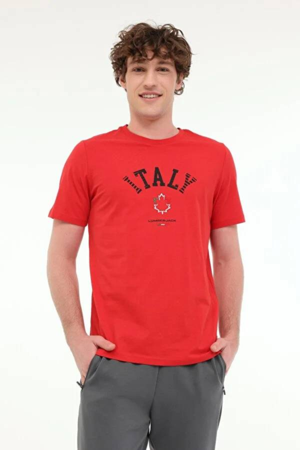 Resim Lumberjack Erkek T-shirt