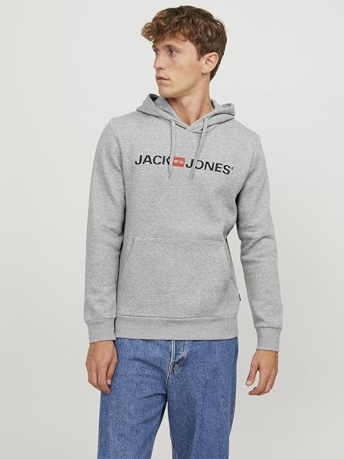 Resim Jack & Jones Jjecorp Graphic Sweat Hood Noos Erkek Sweat 12268422