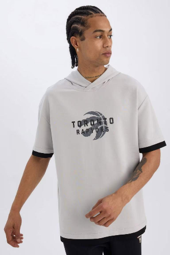 Resim Defacto Erkek  T-shirt B3883AXGR506