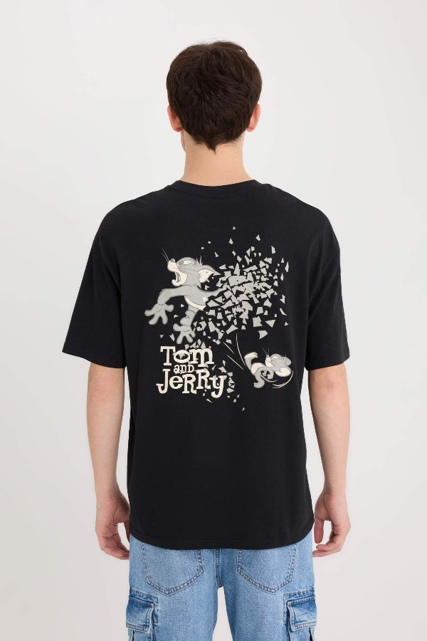 Resim Defacto Erkek  T-shirt D6790AXBK81