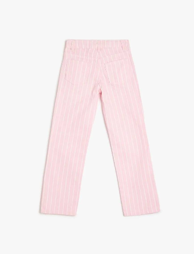 Resim Koton Kız Çocuk Jean Pantolon 5SKG40057AD