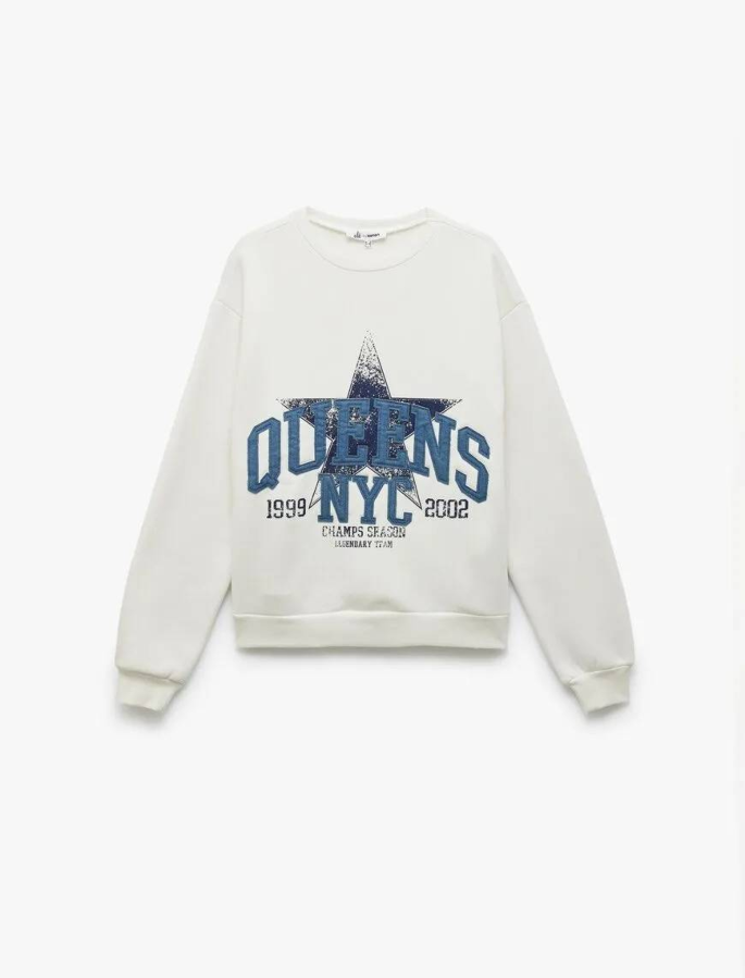 Resim Koton Kadın Sweat 6Wal10127Ik