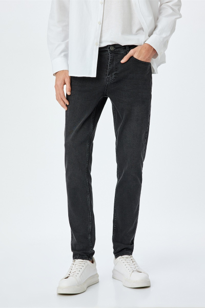 Resim Koton MICHEAL Skinny Erkek Jean  Pantolon 5SAM40054ID