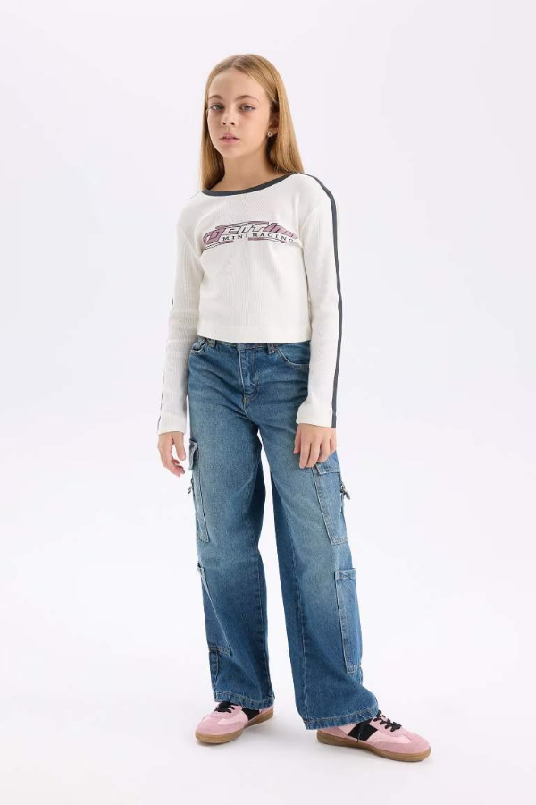 Resim Defacto Koz Çocuk Sweat D6993A8ER99