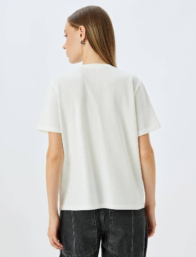Resim Koton Kadın T-shirt 5SAL10237IK