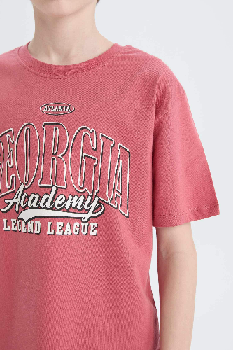 Resim Defacto Erkek Çocuk Kısa Kol T-shirt D9262A8BR268
