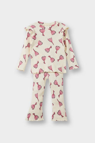 Resim Defacto Kız Bebek  Sweat Takım F3714A5/ER134