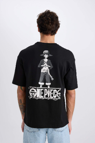 Resim Defacto Erkek  T-shirt D5459AXBK81