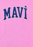 Resim Mavi Logo Kız Çocuk T-shirt M7610109-71033