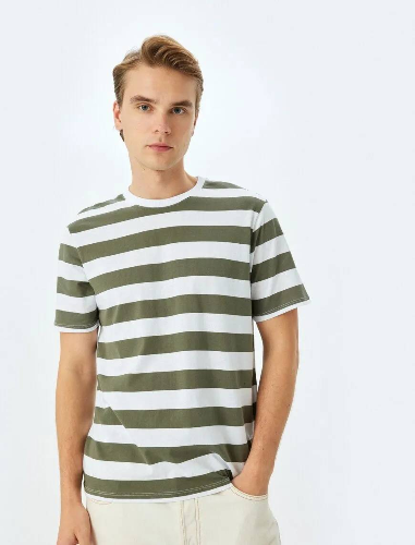 Resim Koton Erkek T-shirt 5SAM10003HK