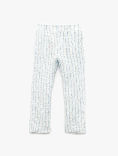 Resim Koton Kız Bebek  Kanvas Pantolon 5SMG40019AW