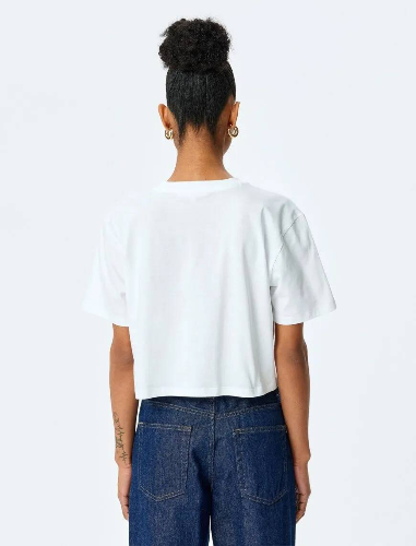 Resim Koton Kadın T-shirt 5SAK50026EK