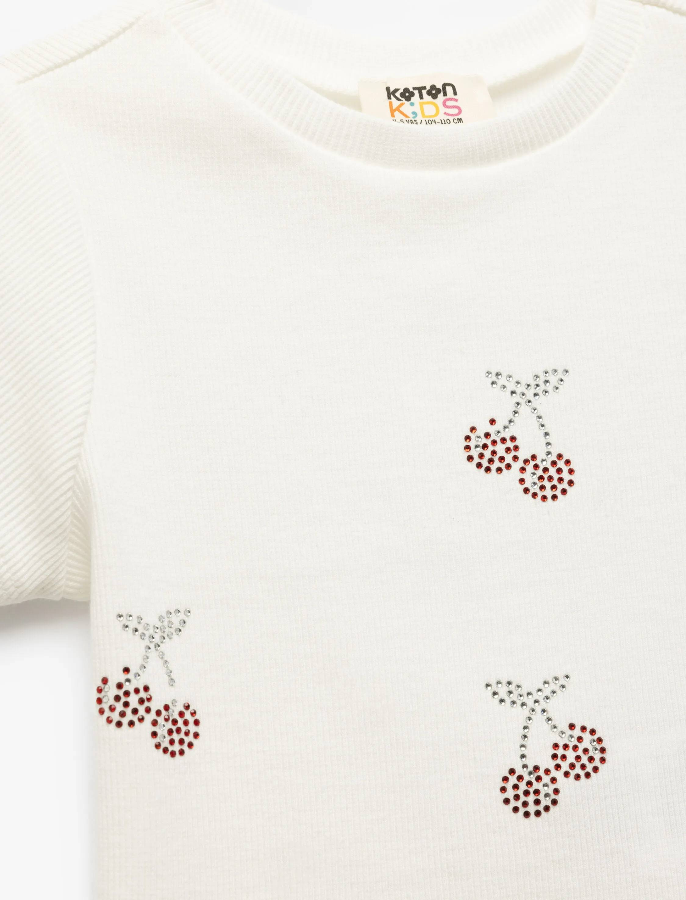 Resim Koton Kız Çocuk T-shirt 5SKG10165AK