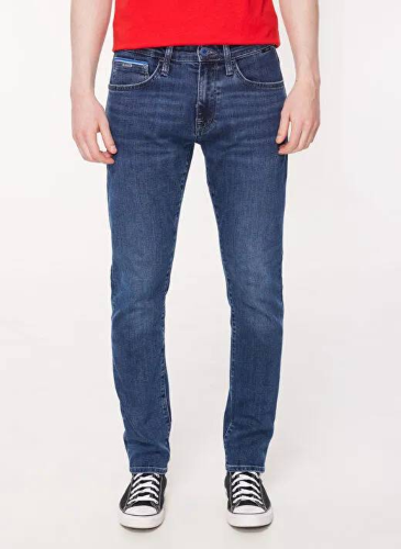 Resim Mavi Jake Erkek Jean Pantolon M0042289336