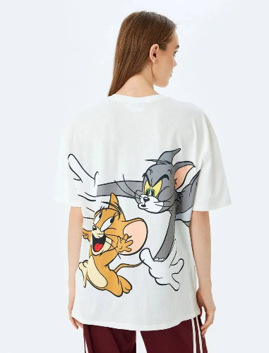Resim Koton Kadın T-shirt 5SAL10268IK