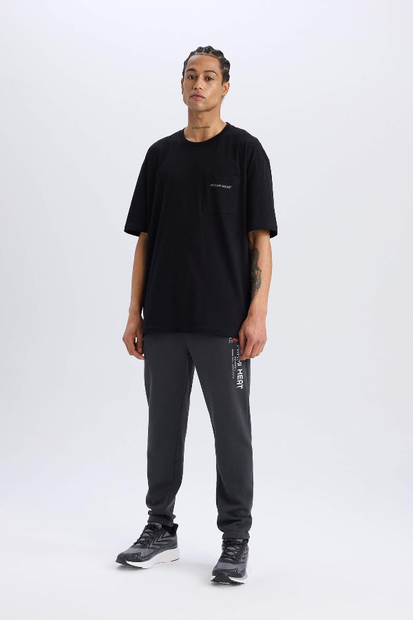 Resim Defacto Erkek  T-shirt E0067AXBK81