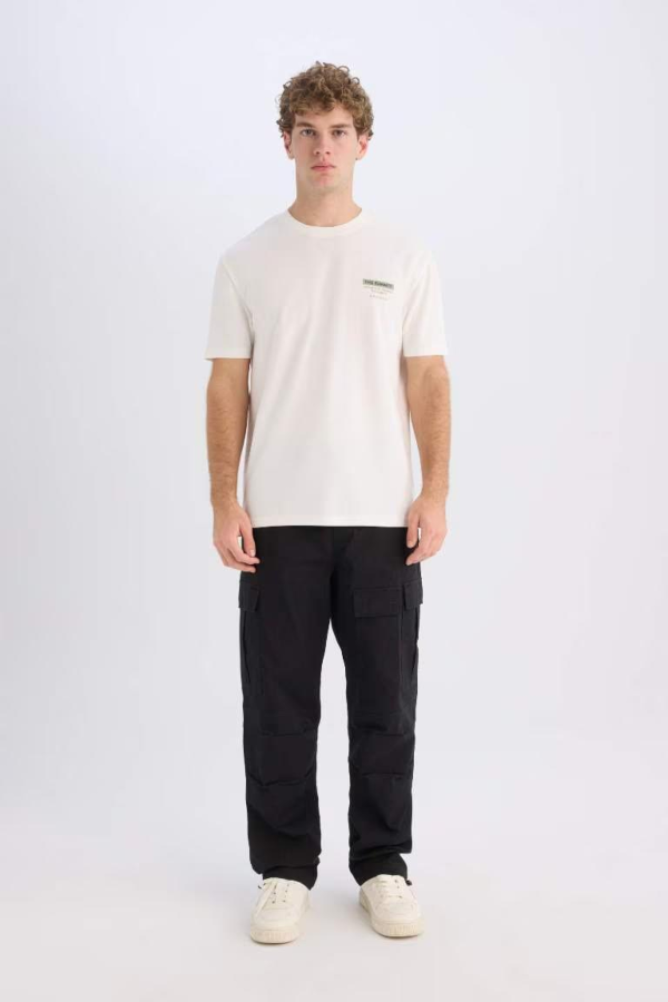 Resim Defacto Erkek  T-shirt D7331AXER105