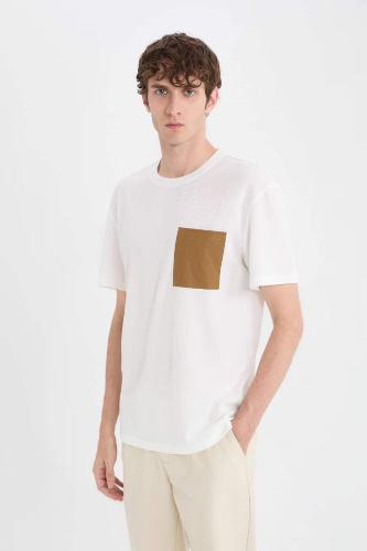 Resim Defacto Erkek  T-shirt B6535AX/WT32