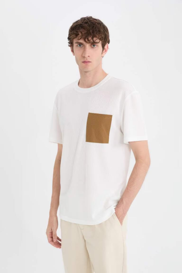 Resim Defacto Erkek  T-shirt B6535AX/WT32