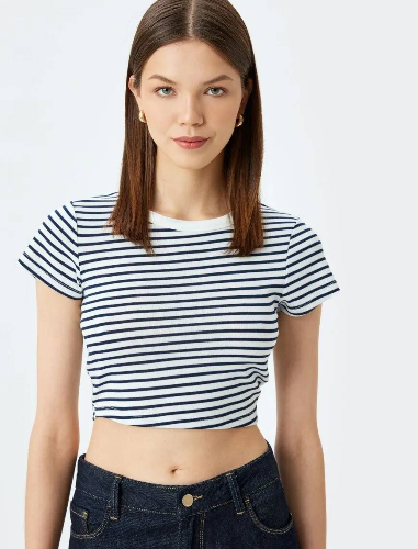 Resim Koton Kadın T-shirt 5SAL10192IK