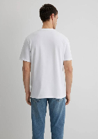 Resim Mavi Relaxed Erkek  T-shirt M0612710-620