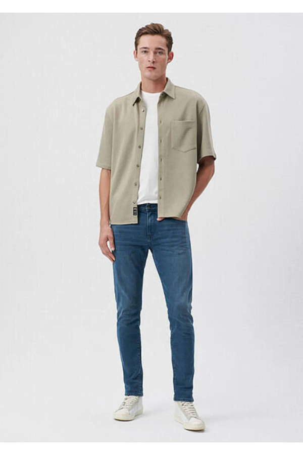 Resim Mavi Erkek James Skinny Jean Pantolon M0042485186