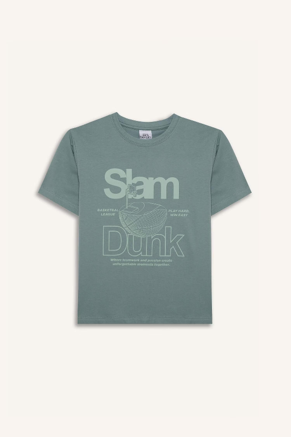 Resim Defacto Erkek Çocuk Kısa Kol T-shirt E0080A8BE801
