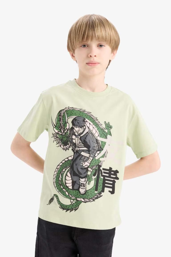 Resim Defacto Erkek Çocuk Kısa Kol T-shirt D9279A8/GN1261